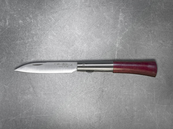CQ Taramundi. Navaja Amaranto Premium lisa lisa abierta