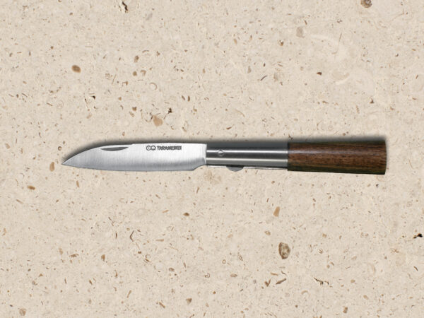 CQ Taramundi Navaja Serie Frondosa castaño abierta