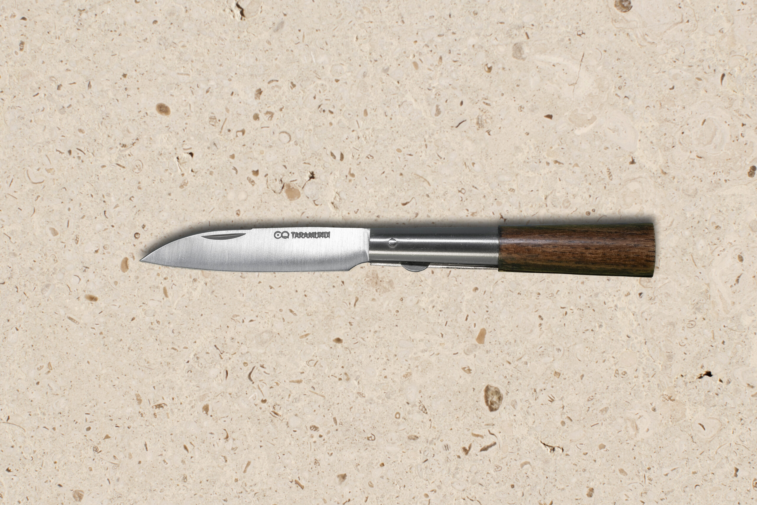 CQ Taramundi Navaja Serie Frondosa castaño abierta